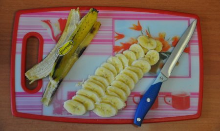 Фотоинструкция приготовления бананового торта