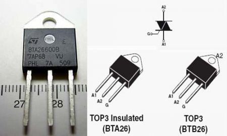 Bta212 600b схема включения