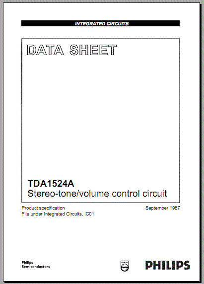 DataSheet TDA1524A