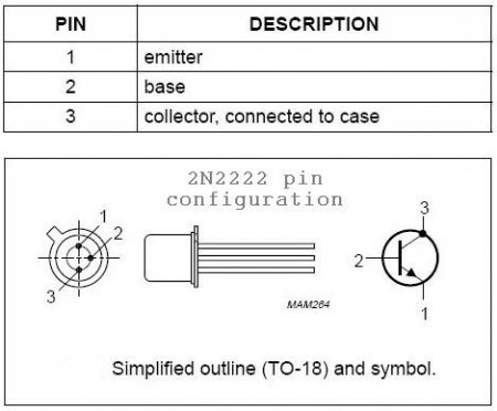 2n2222-pin-configuration