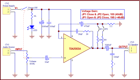 AMP_TDA2003A_Schematic