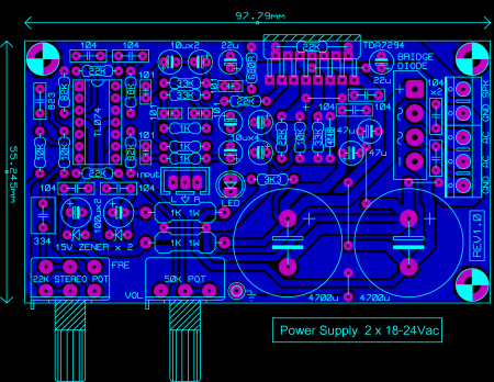    TDA7294_amp for sub_ 