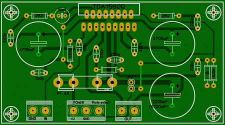 AMP 40W TDA1560Q_LAY6_foto