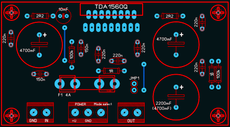 AMP 40W TDA1560Q_LAY6_ 