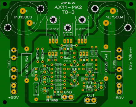 AMP APEX AX11-MK2 LAY6 FOTO 2
