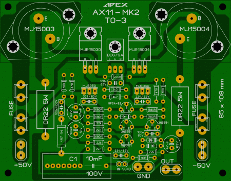 AMP APEX AX11-MK2 LAY6 FOTO AUDIOFIL C1