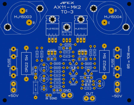 AMP APEX AX11-MK2 LAY6 FOTO