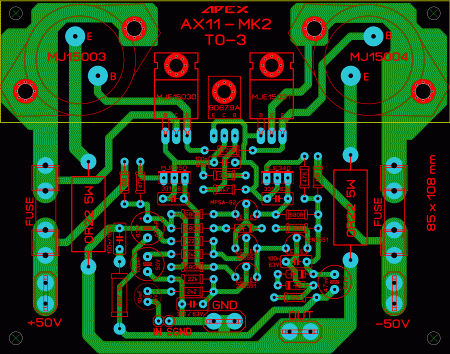 AMP APEX AX11-MK2 LAY6