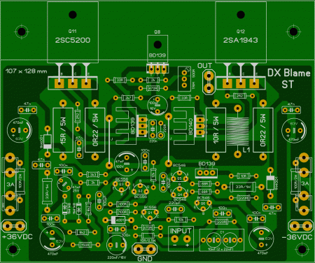 Amplifier DX Blame ST LAY6 FOTO