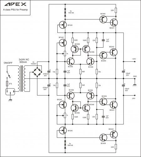 APEX 2x24V Aclass PSU  