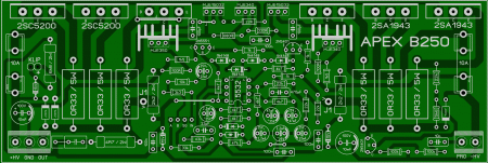 Amplifier APEX B250 LAY6 FOTO