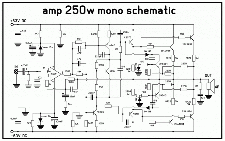 AMP_250W_MONO_SCHEMATIC