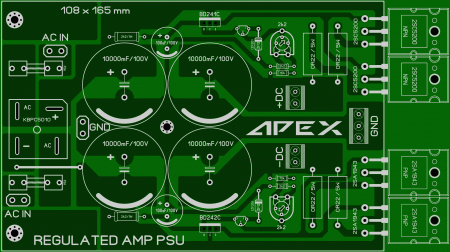 APEX Regulated PSU LAY6 FOTO