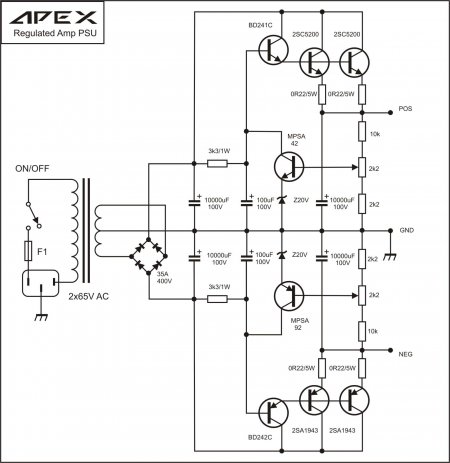 APEX  Regulated PSU-10 (    55v - 90v)