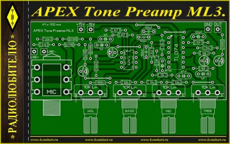 Apex Tone Preamp ML3