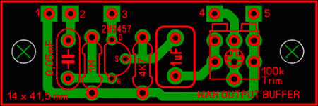 Wah Output Buffer LAY6