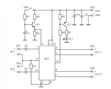 TDA8560Q amplifier schematic