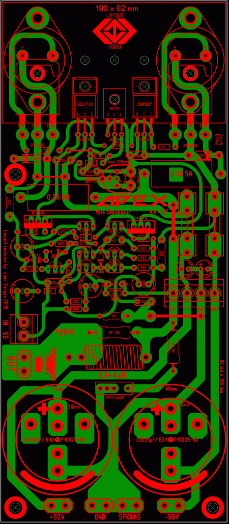 APEX AX14TC amplifier LAY6