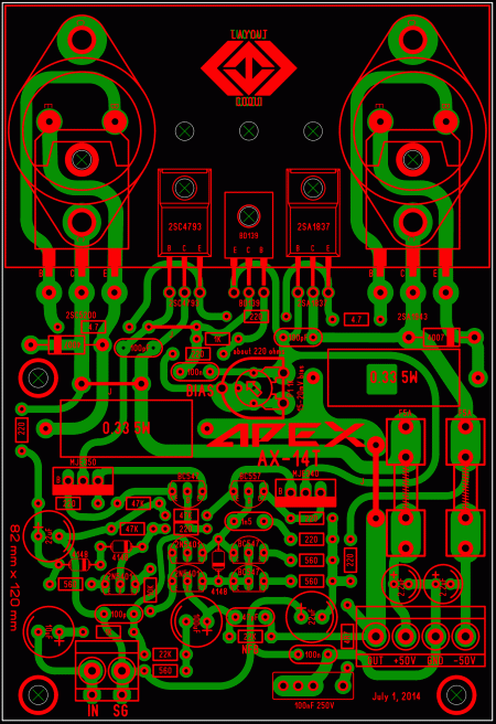 APEX AX14T amplifier LAY6