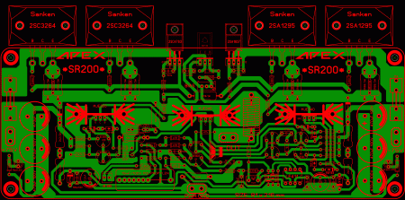 APEX SR200 with SANKEN Transistors LAY6