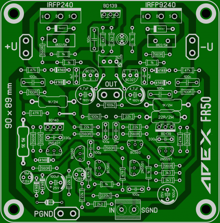 APEX FR50 amplifier LAY6 FOTO