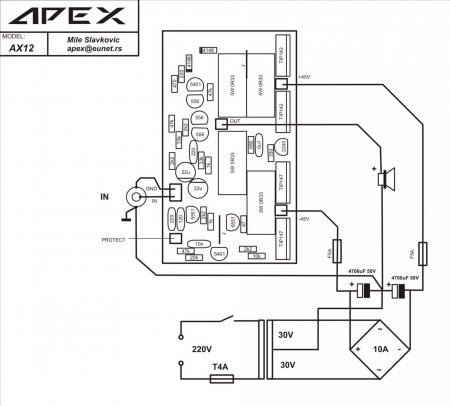 APEX AX12 _100W4R HI-FI_ 