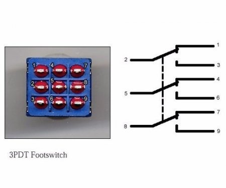  3PDT Pinout