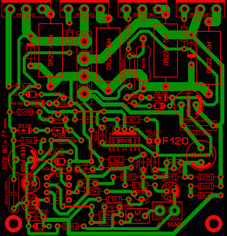 AMP APEX F120 LAY6