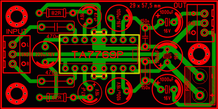 AMPLIFIER TA7769P LAY6