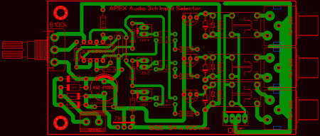 APEX Audio 3ch Input Selector LAY6