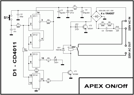 APEX ON_OFF Schematic