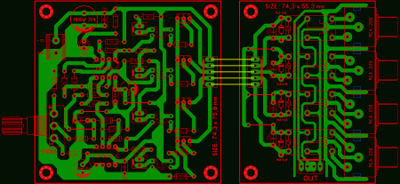 APEX 4ch Audio Input Selector LAY6