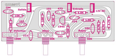    Discret Preamp