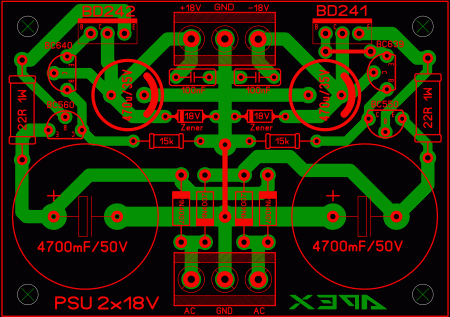 APEX PSU 2x18V LAY6