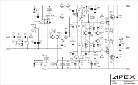 APEX F100sch sa naponima