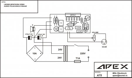 APEX A1 LM3886   