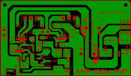 Amplifier 100W PNP LAY6