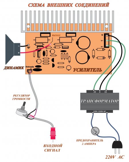 100W Amplifier _  