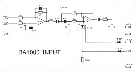 APEX BA1000 Input