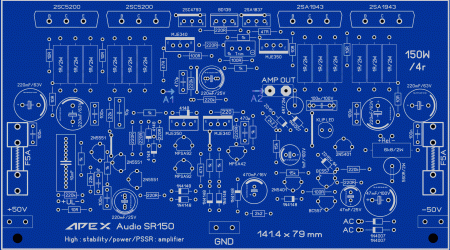 APEX SR150 amplifier LAY6 FOTO