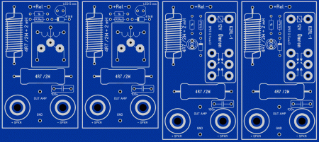 APEX SR150 Reley board and Zobel FOTO