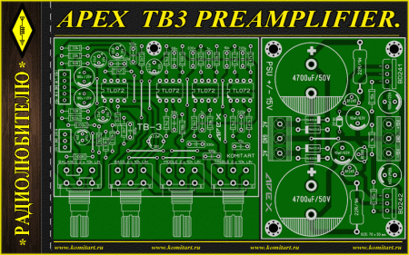 APEX-TB3 Preamplifier Rev3