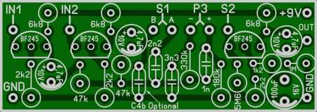 Onboard JFET Bass Preamplifier LAY6 FOTO