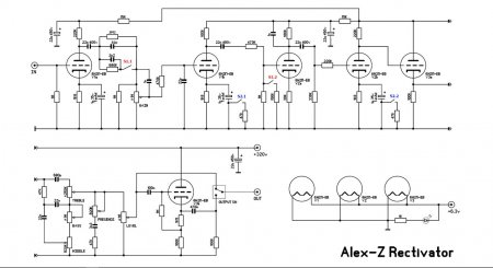 Mesa Boogie Rectivator MOD Schematic