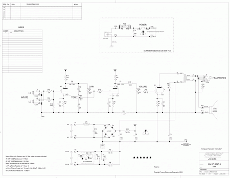 Peavey Valve King 8 schematic