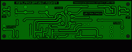 FENDER TWIN PREAMPLIFIER LAY6