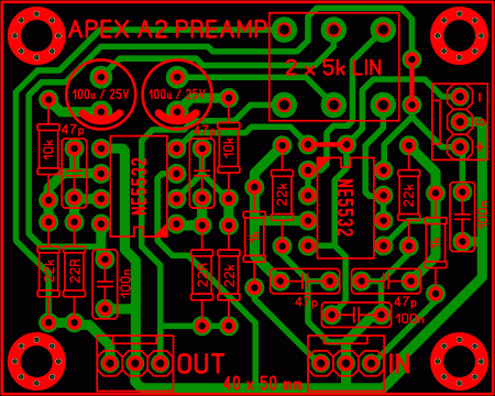 APEX A2 Preamplifier LAY6