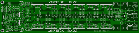 APEX BX22 AMPLIFIER LAY6 FOTO