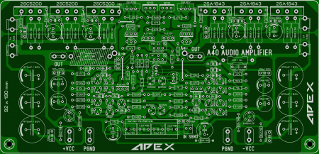 Amp APEX A40 ver2 LAY6 FOTO
