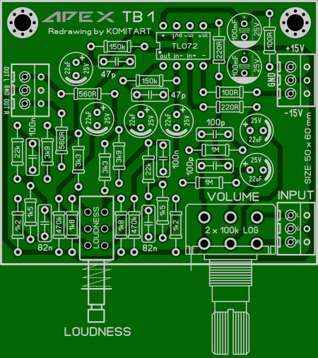 APEX TB1 Preamplifier LAY6 FOTO